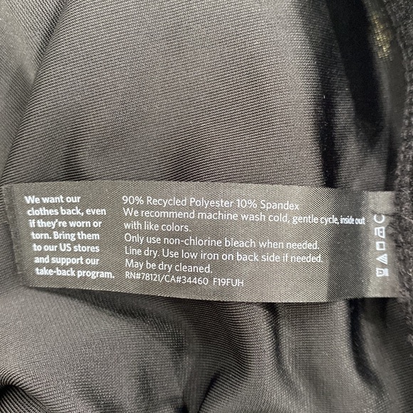 Eileen Fisher Black Velour Legging in size S - Picture 8 of 9